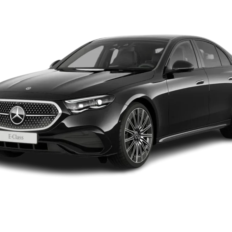 Mercedes E-Klasse Limousine – Chauffeurservice Black Eagle Wien